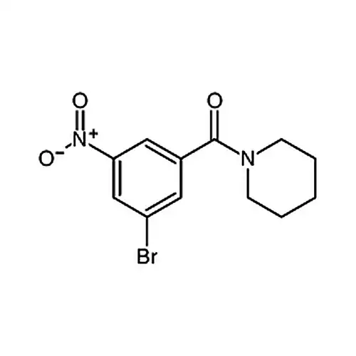 1-(3-溴-5-硝基苯甲酰)哌啶