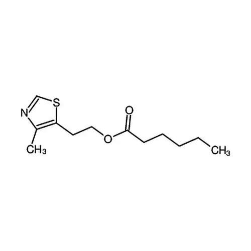 己酸2-(4-甲基-5-噻唑基)乙酯