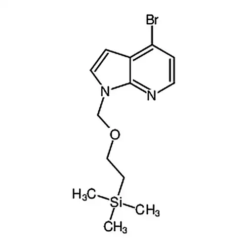 4-溴-1-(((2-(三甲基甲硅烷基)乙氧基)甲基)-1H-吡咯并[2，3-b]吡啶