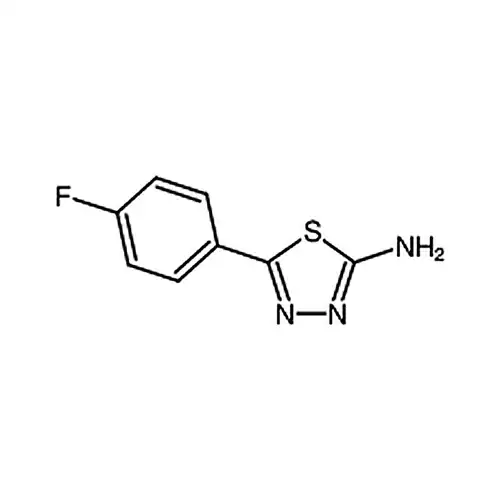 2-氨基-5-(4-氟苯基)-1，3，4-噻重氮