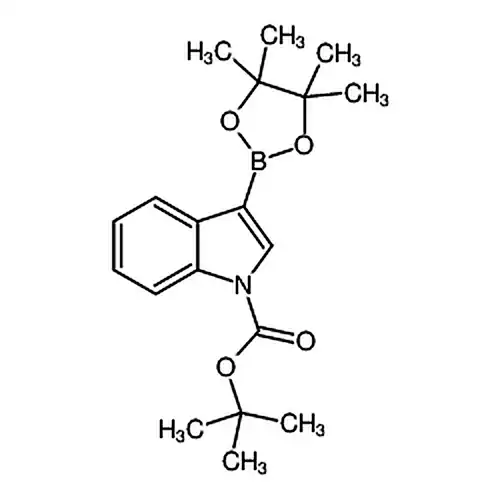 3-(4，4，5，5-四甲基-1，3，2-二氧杂硼杂环戊烷-2-基)-1H-吲哚-1-甲酸叔丁酯