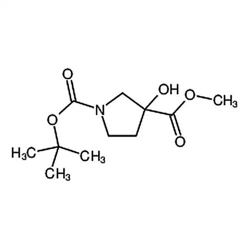 1-Boc-3-羟基-3-羧酸甲酯吡咯烷