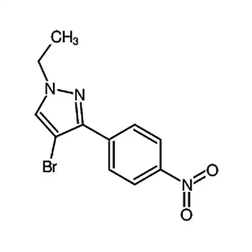 4-溴-1-乙基-3-(4-硝基苯基)-1H-吡唑