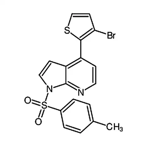 4-(3-溴噻吩-2-基)-1-甲苯磺酰基-1H-吡咯并[2，3-b]吡啶