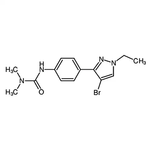 3-(4-(4-溴-1-乙基-1H-吡唑-3-基)苯基)-1，1-二甲基脲