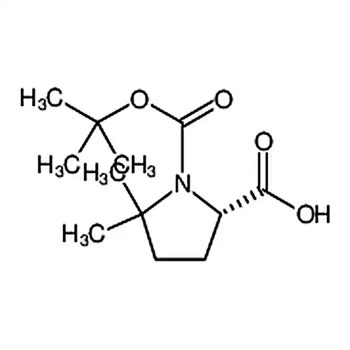 (S)-1-(叔丁氧羰基)-5,5-二甲基吡咯烷-2-羧酸
