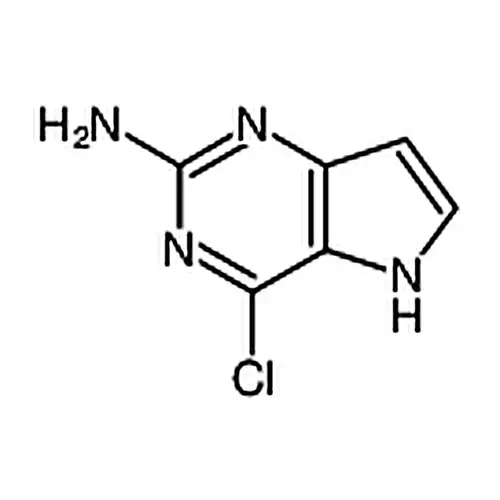 4-氯-5H-吡咯并[3,2-D]嘧啶-2-胺