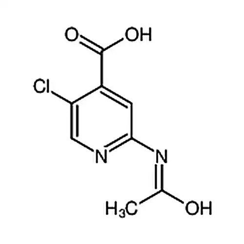 2-乙酰氨基-5-氯异烟酸