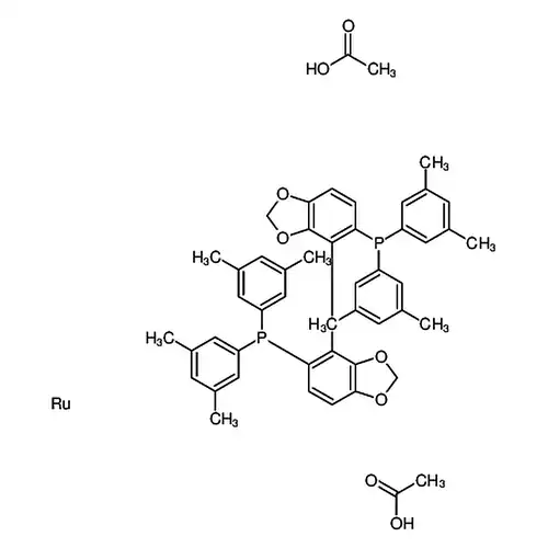 二乙酸根[(S)-(-)-5，5′-双[二(3，5-二甲苯基)膦基]-4，4′-二-1，3-苯并二噁茂]钌(II)