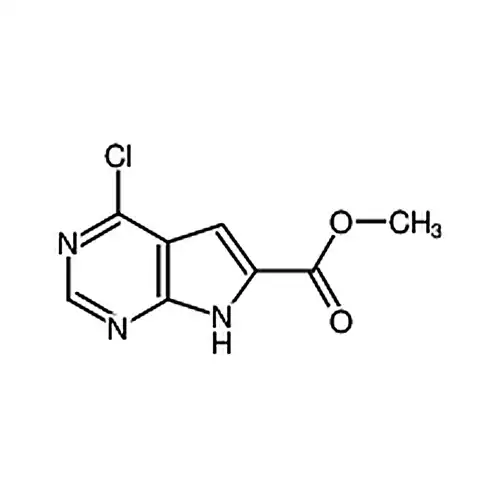 4-氯-7H-吡咯并[2,3-d]嘧啶-6-甲酸甲酯