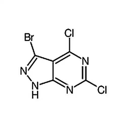 3-溴-4,6-二氯-1H-吡唑并[3,4-d]嘧啶