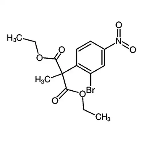 2-(2-溴-4-硝基苯基)-2-甲基丙二酸二乙酯