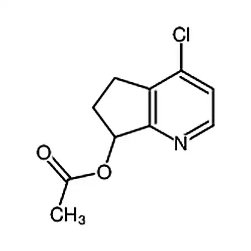 4-氯-6，7-二氢-5H-环戊并[b]吡啶-7-基乙酸酯