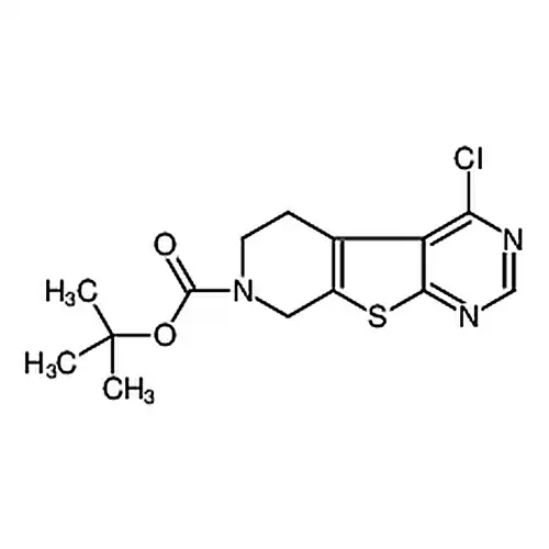 4-氯-5,6-二氢吡啶并[4',3':4,5]噻吩并[2,3-d]嘧啶-7(8H)-甲酸叔丁基酯