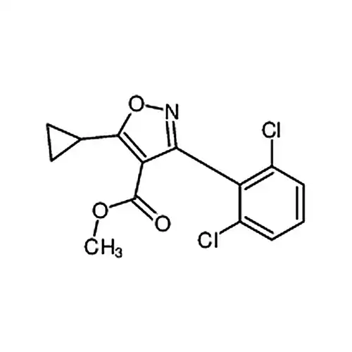 5-环丙基-3-（2，6-二氯苯基）异恶唑-4-羧酸甲酯