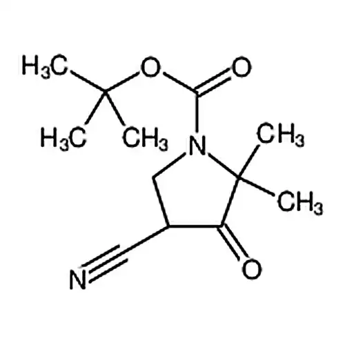 4-氰基-2，2-二甲基-3-氧代吡咯烷-1-羧酸叔丁酯