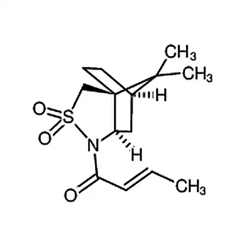(E)-1-((3aS,6R,7aR)-8,8-二甲基-2,2-二氧化六氢-1H-3a,6-甲桥苯并[c]异噻唑-1-基)丁-2-烯-1-酮