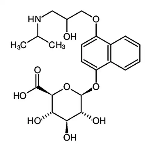 (±)-4-hydroxy Propranolol β-D-Glucuronide