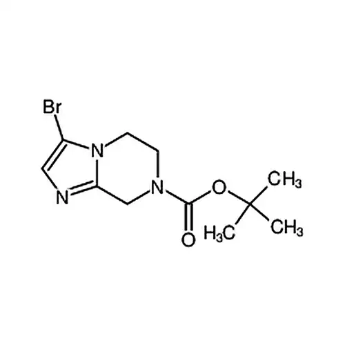 3-溴-5，6-二氢咪唑并[1，2-A]吡嗪-7(8H)-甲酸叔丁酯