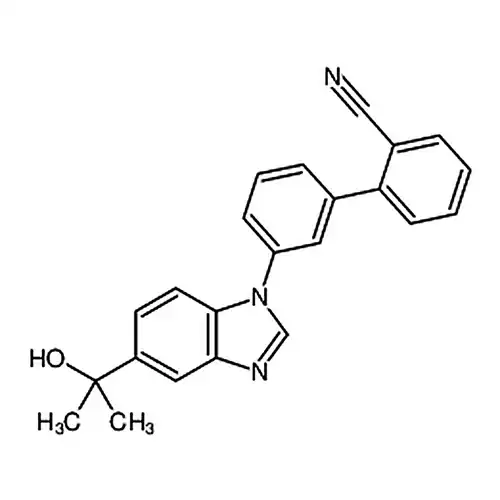 3'-[5-(1-羟基-1-甲基乙基)-1H-苯并咪唑-1-基]-[1，1'-联苯]-2-甲腈