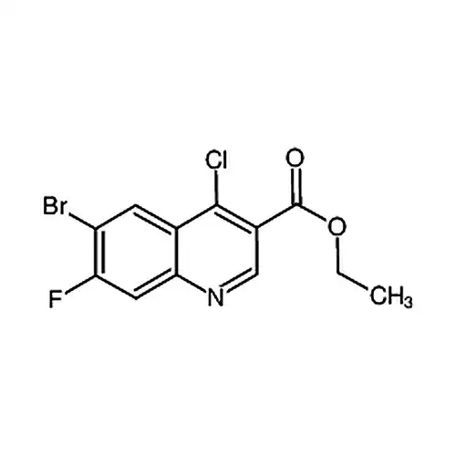6-溴-4-氯-7-氟喹啉-3-羧酸乙酯