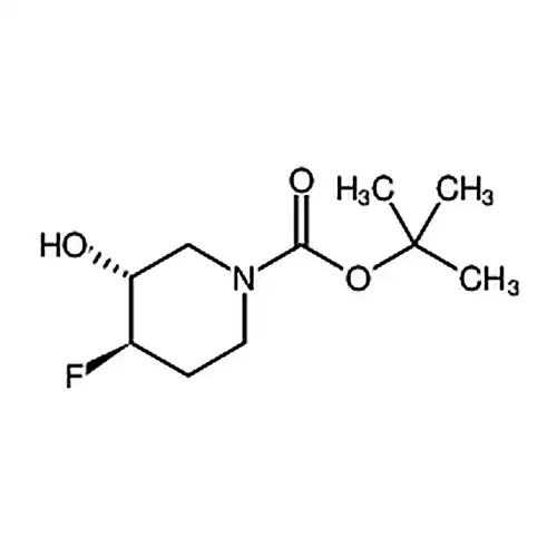 反式-N-Boc-3-羟基-4-氟哌啶