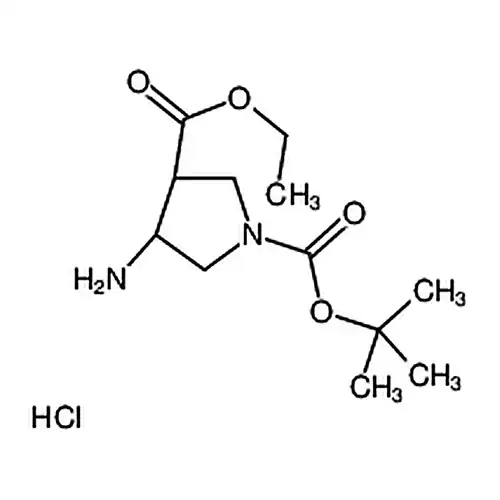 (3S,4R)-1-叔丁基 3-乙基 4-氨基吡咯烷-1,3-二羧酸酯盐酸盐