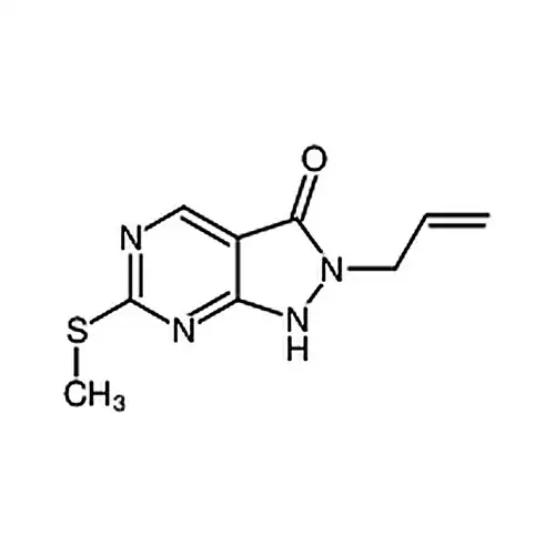 2-烯丙基-6-(甲巯基)-1H-吡唑并[3,4-d]嘧啶-3(2H)-酮