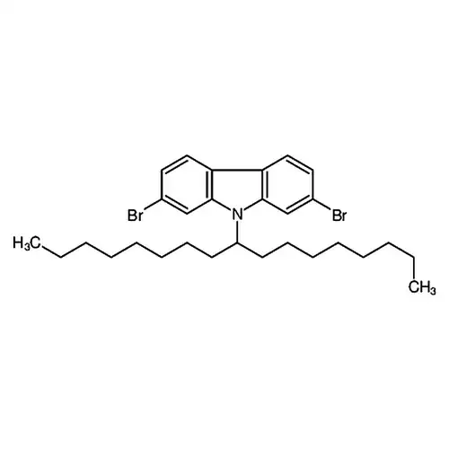2,7-二溴-9-(1-辛基壬基)-9H-咔唑