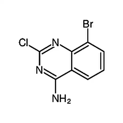 4-氨基-8-溴-2-氯喹唑啉