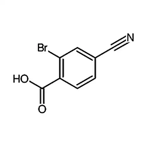 2-溴-4-氰基苯甲酸