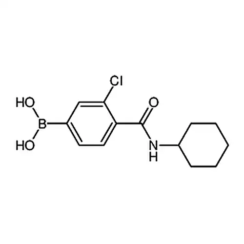 3-氯-4-(环己基甲酰胺基)苯硼酸