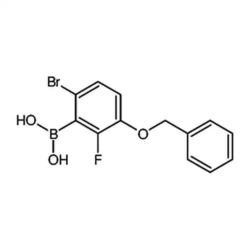 3-苄氧基-6-溴-2-氟苯硼酸