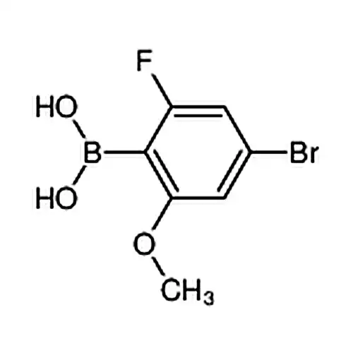 4-溴-2-氟-6-甲氧基苯硼酸