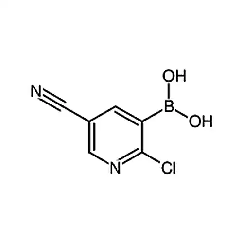 2-氯-5-氰基-3-吡啶基-硼酸