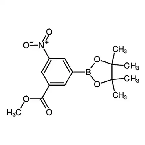 3-硝基-5-(4,4,5,5-四甲基-1,3,2-二氧硼杂环戊烷-2-基)苯甲酸甲酯