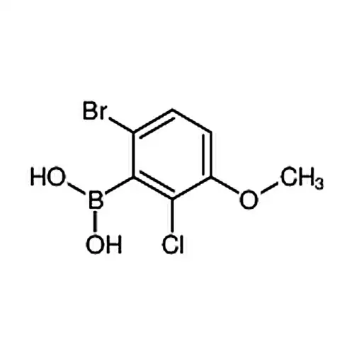 6-溴-2-氯-3-甲氧基苯硼酸