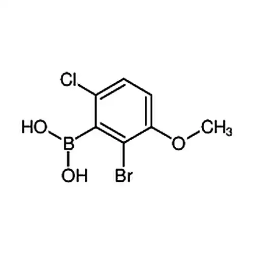 2-溴-6-氯-3-甲氧基苯硼酸
