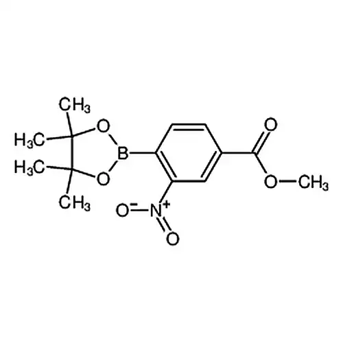 3-硝基-4-(4,4,5,5-四甲基-1,3,2-二氧硼杂环戊烷-2-基)苯甲酸甲酯