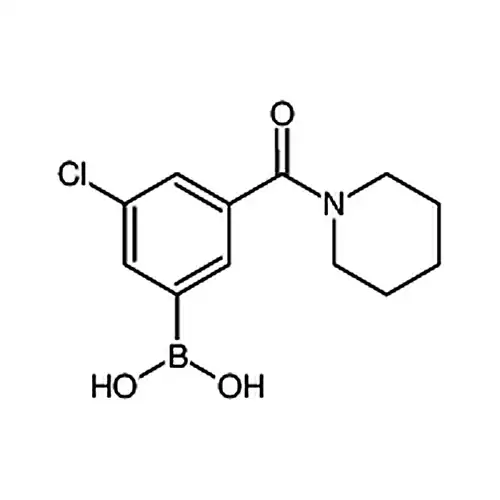 (3-氯-5-(哌啶-1-羰基)苯基)硼酸