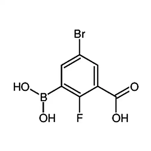 5-溴-3-羧基-2-氟苯硼酸