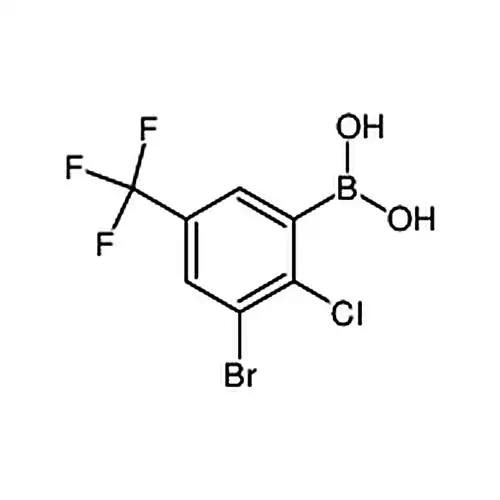 2-Chloro-3-bromo-5-trifluoromethylphenylboronic acid