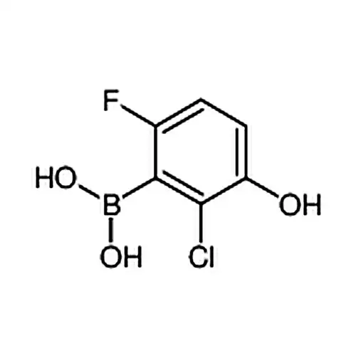 2-氯-6-氟-3-羟基苯硼酸
