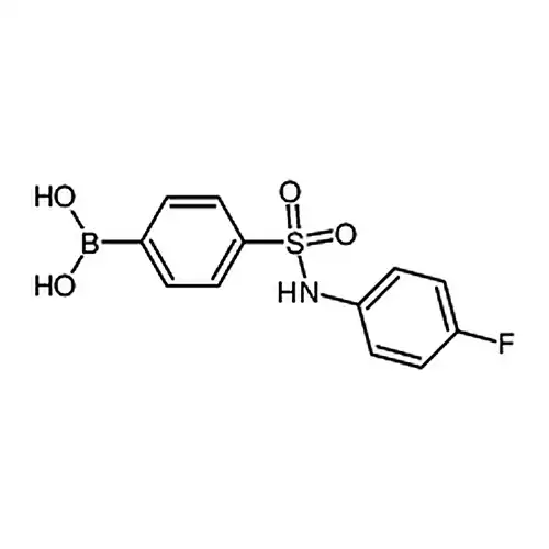 4-(4-氟苯基氨磺酰基)苯硼酸