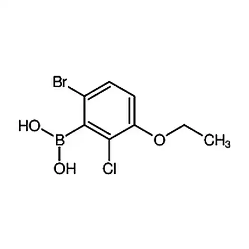 6-溴-2-氯-3-乙氧基苯硼酸