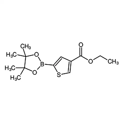 5-(4,4,5,5-四甲基-1,3,2-二氧杂硼杂环戊烷-2-基)噻吩-3-羧酸乙酯