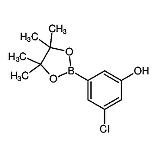 3-氯-5-(4,4,5,5-四甲基-1,3,2-二氧硼杂环戊烷-2-基)苯酚