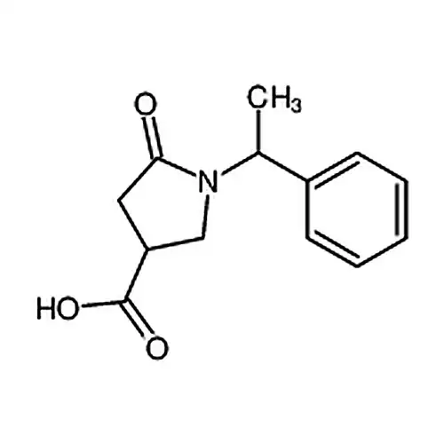 5-氧代-1-(1-苯乙基)吡咯烷-3-羧酸
