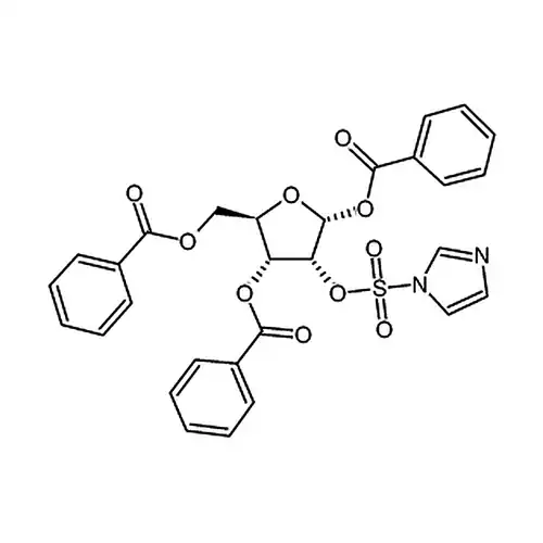 2-(1'-咪唑磺酰氧基)-1,3,5-三苯甲酰氧基-alpha-D-呋喃核糖