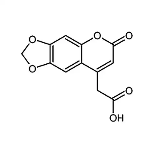 4-羧甲基-6,7-亚甲二氧基香豆素